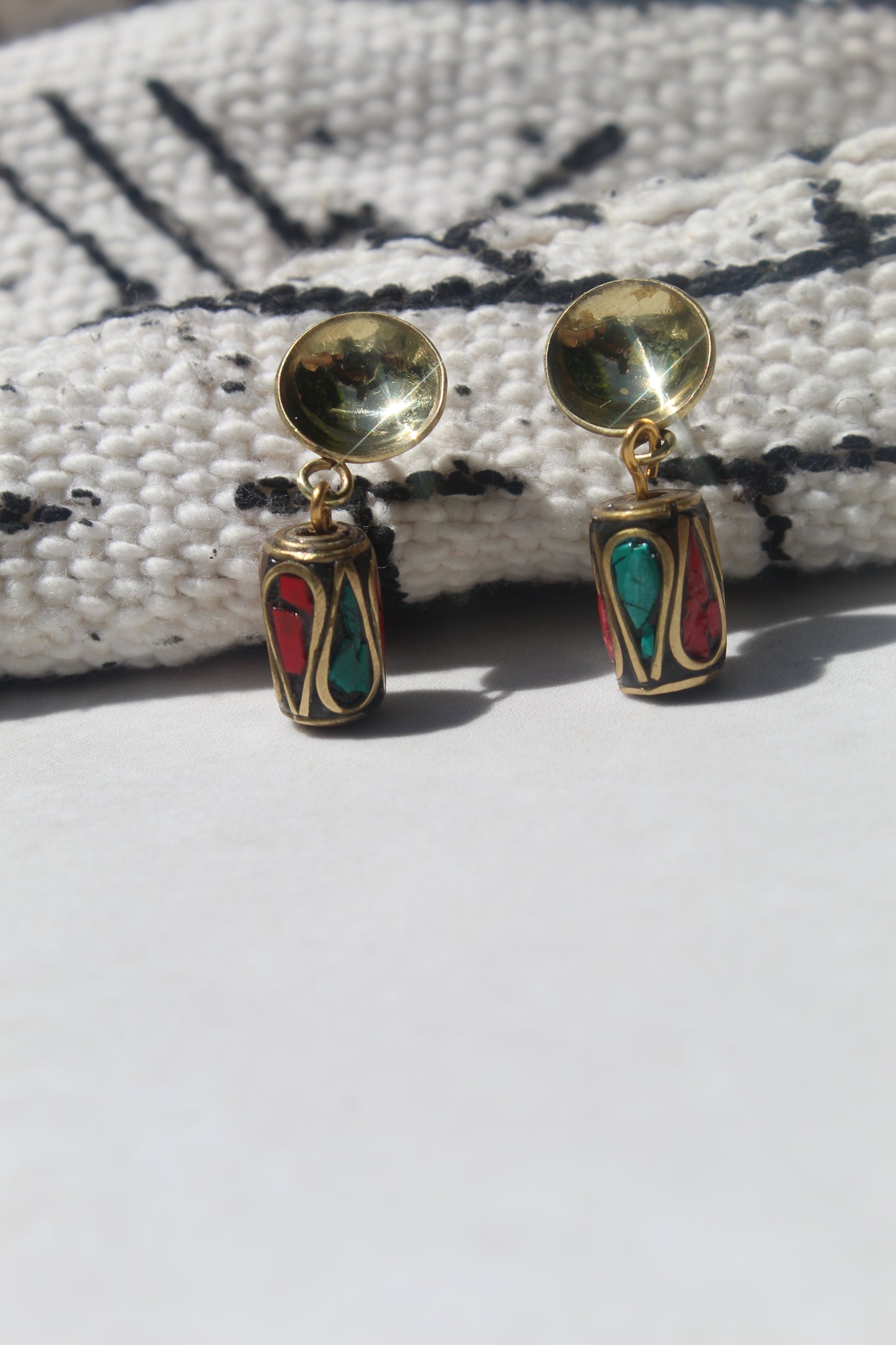 Aldjya || Enamel Earrings